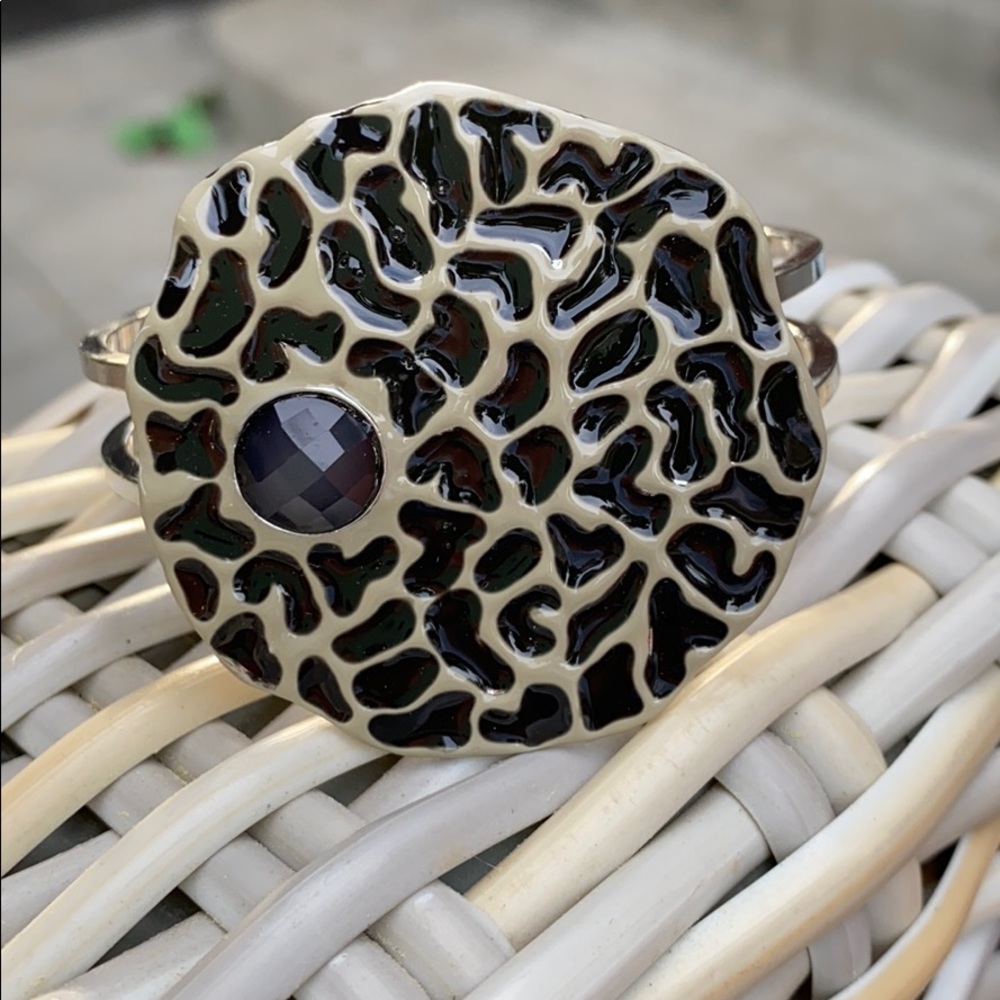 Leopard print fashion bracelet.   NWT